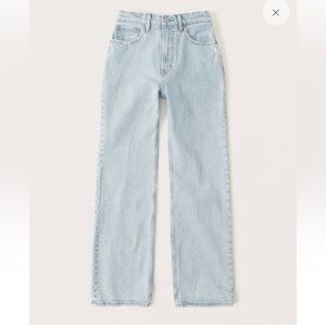 Abercrombie & Fitch Curve LoveHigh Rise 90s Relaxed Jeans